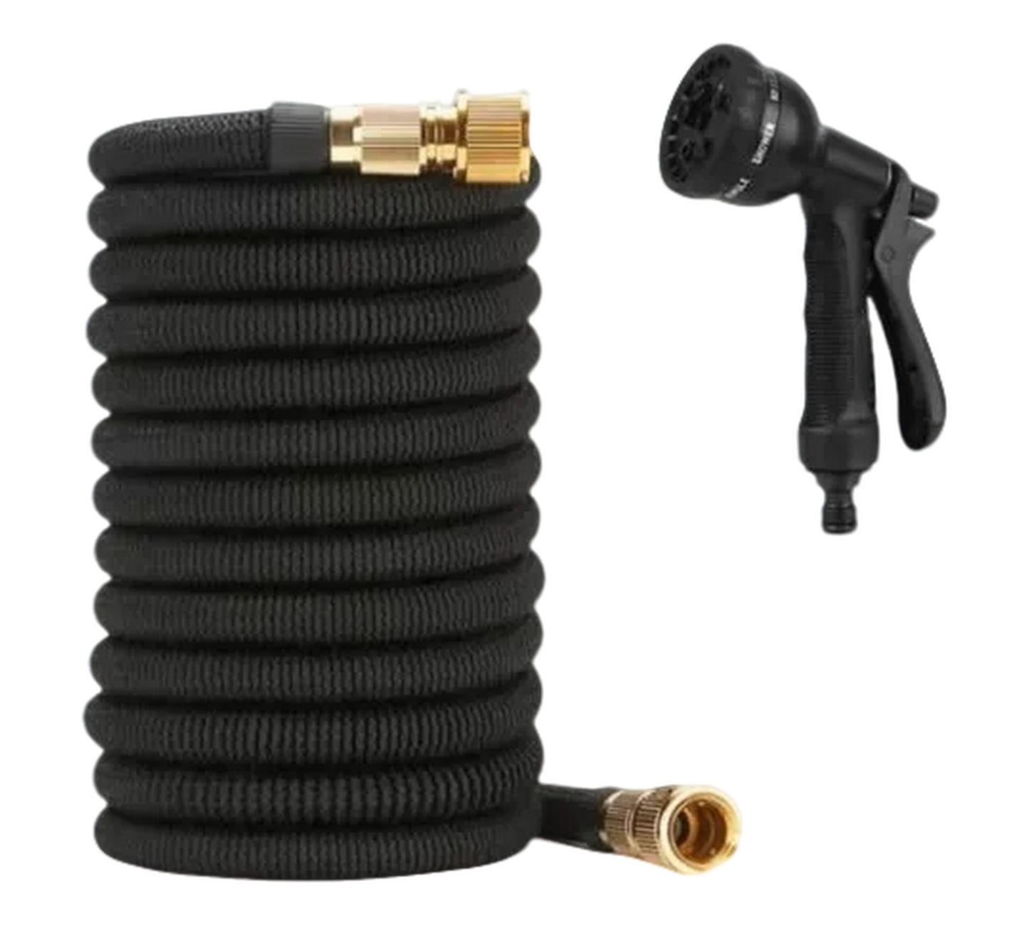 Manguera Flexible Expandible 37 Metros Acomples Metalicos