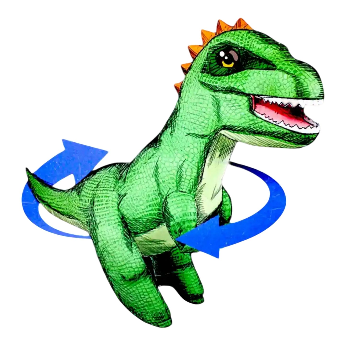 Dinosaurio Inflable a Control Remoto con Movimiento Realista Sonido Tamaño Grande