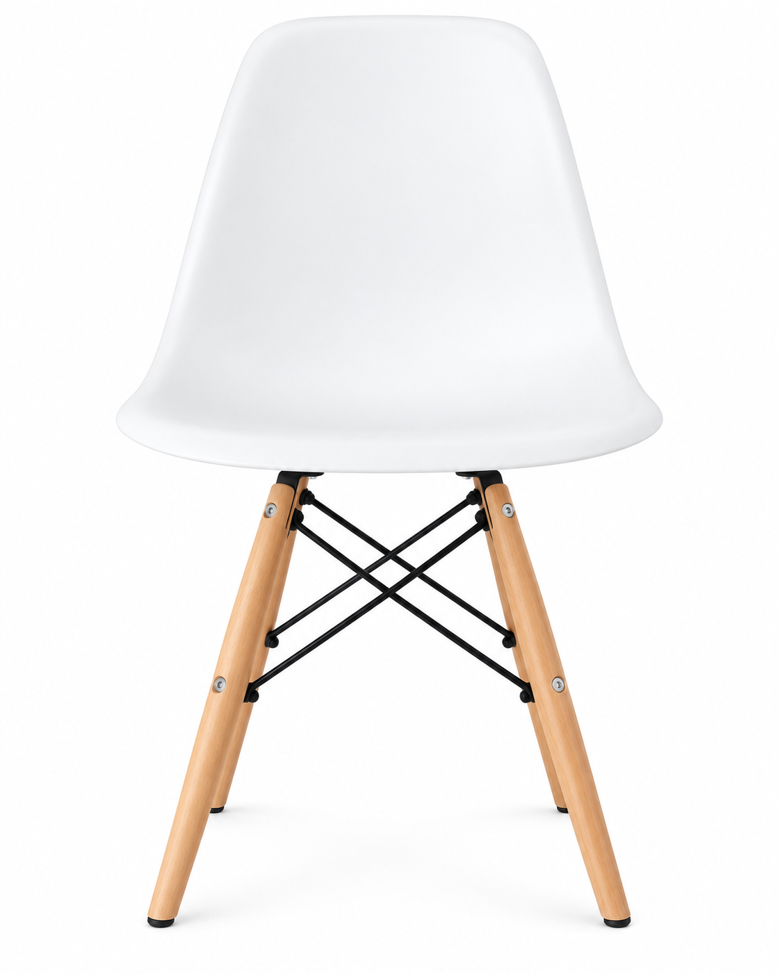 Comedor Rectangular de 4 Puestos con Sillas Eames y Set de Pocillos Gratis