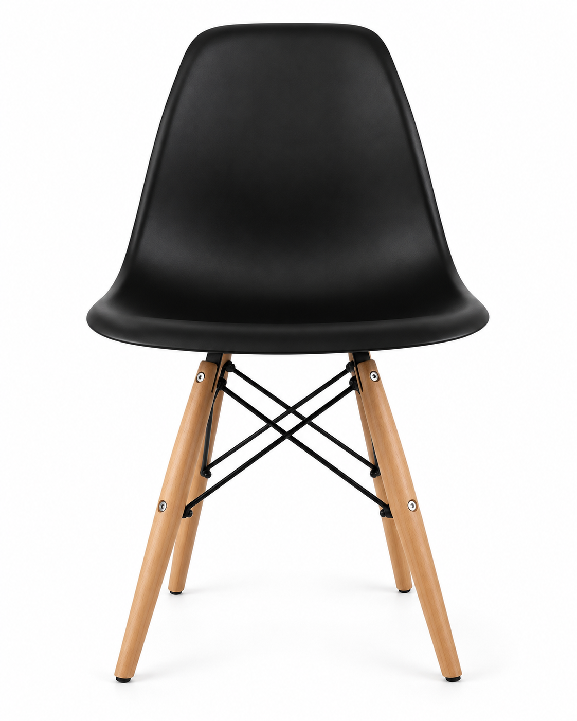 Comedor de 4 Puestos con Mesa Redonda Eames y Set de Individuales Gratis