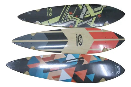 Tabla Long Board Pro 7 Capas Pino Canadiense Sport Runner
