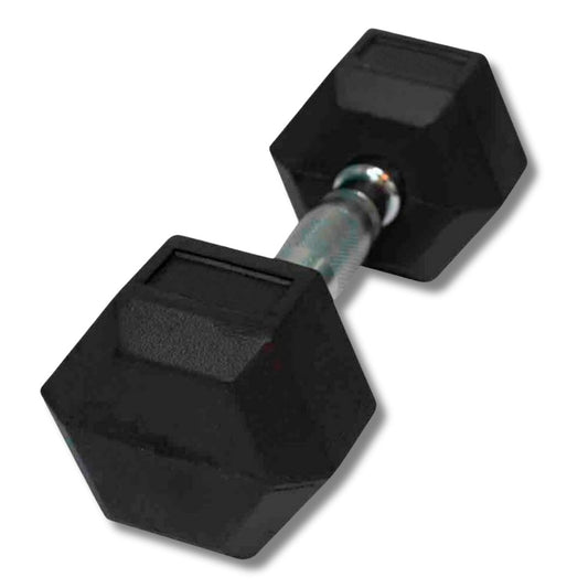 Mancuerna Hexagonal Encauchetada 32.5 Kg (2 Unidades)
