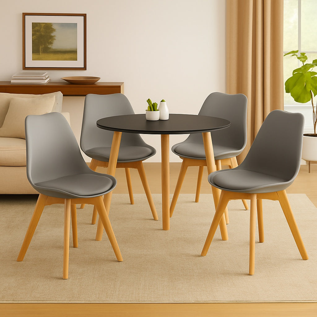 Comedor Minimalista Con Silla Emma