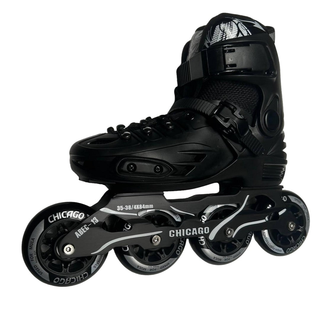 Kit Patines Chicago Semiprofesionales Antichoque