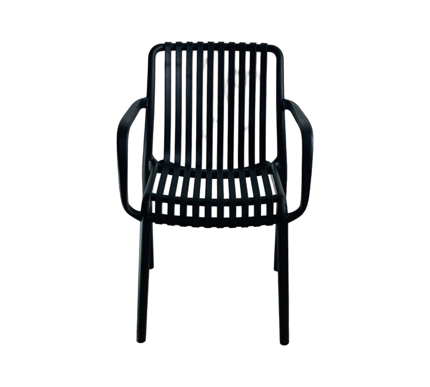 Silla Bistro Tráfico Pesado E Interiores En Pp Con Brazo