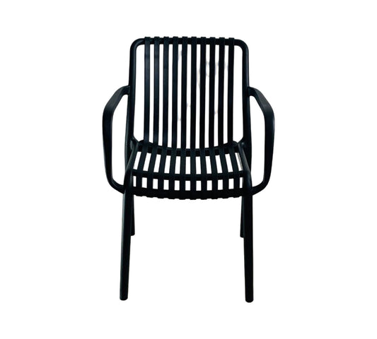 Silla Bistro Tráfico Pesado E Interiores En Pp Con Brazo