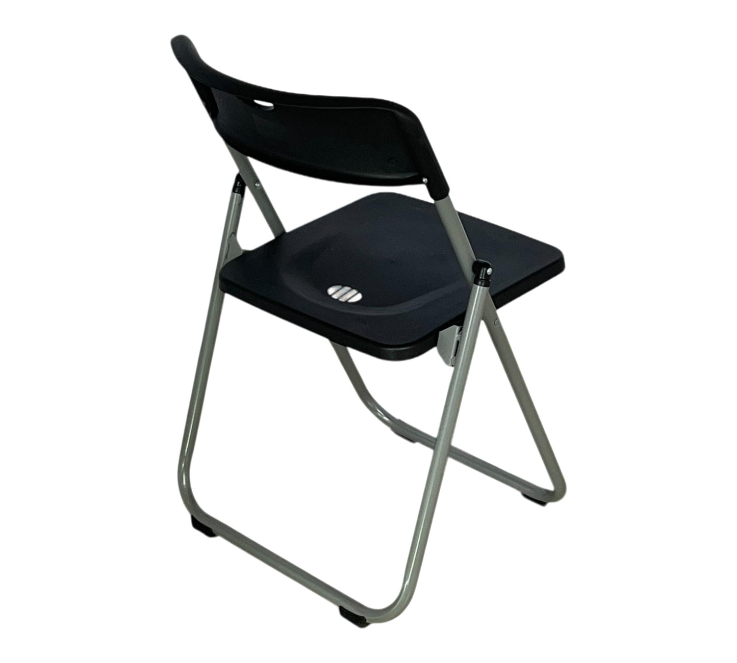 Sillas Color Negro Silla Plegable Plástico Reforzada
