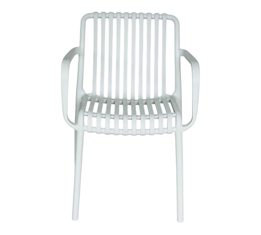 Silla Bistro Tráfico Pesado E Interiores En Pp Con Brazo