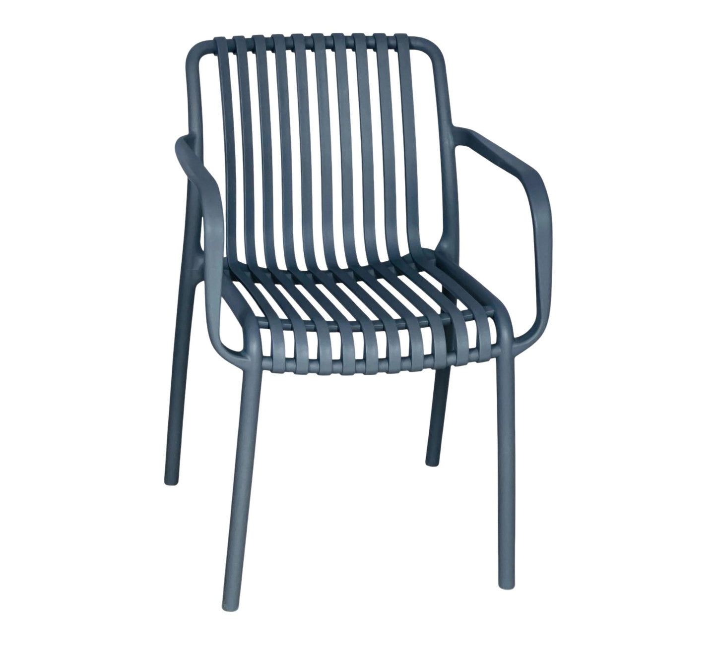 Silla Bistro Tráfico Pesado E Interiores En Pp Con Brazo