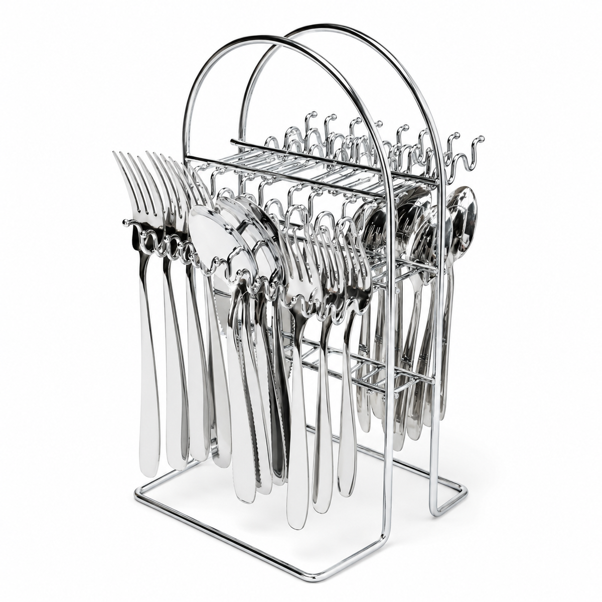 Comedor Rectangular de 4 Puestos con Sillas Mariposa y Set de Cubiertos Gratis