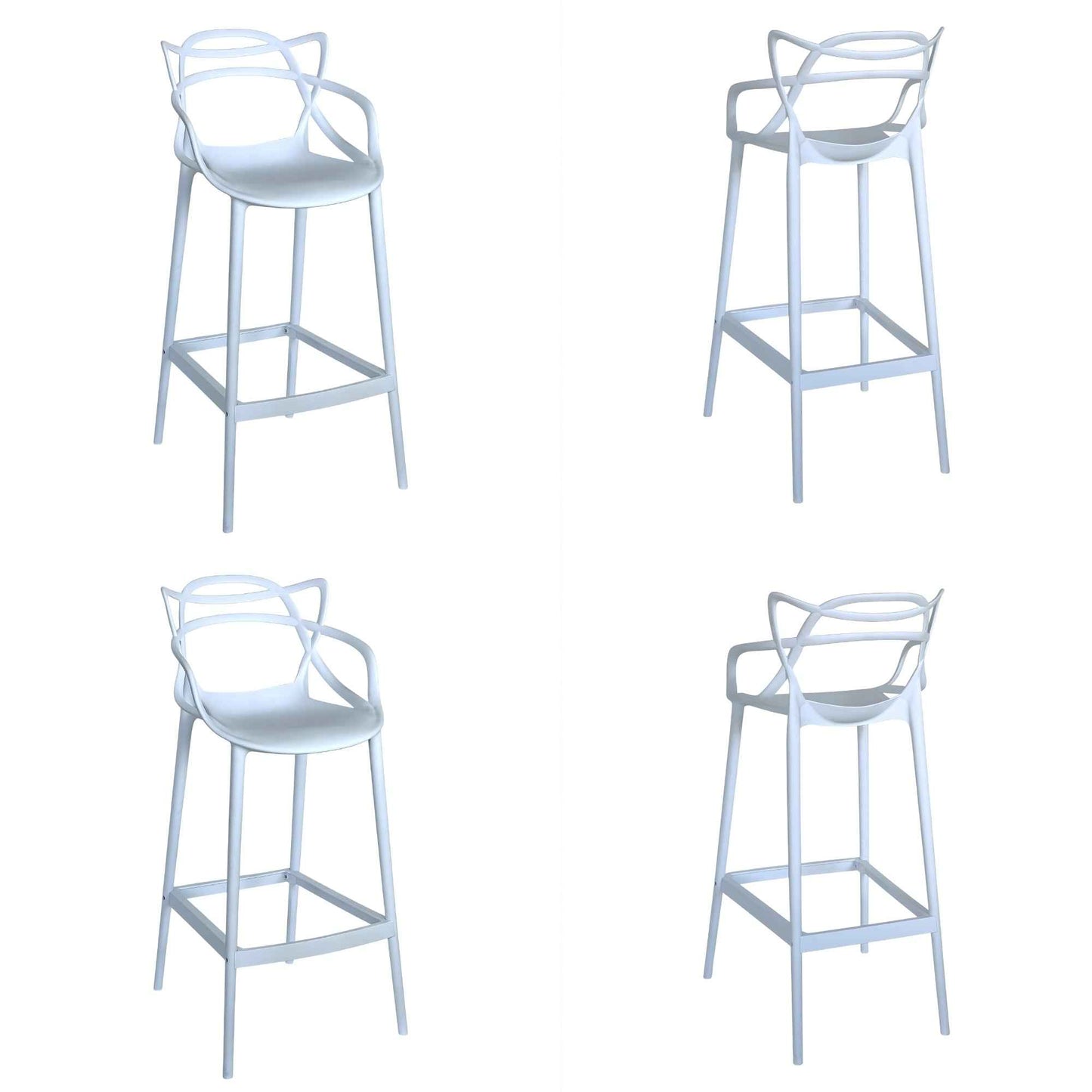 Set de sillas de barra Master azul claro para restaurante o compra por volumen