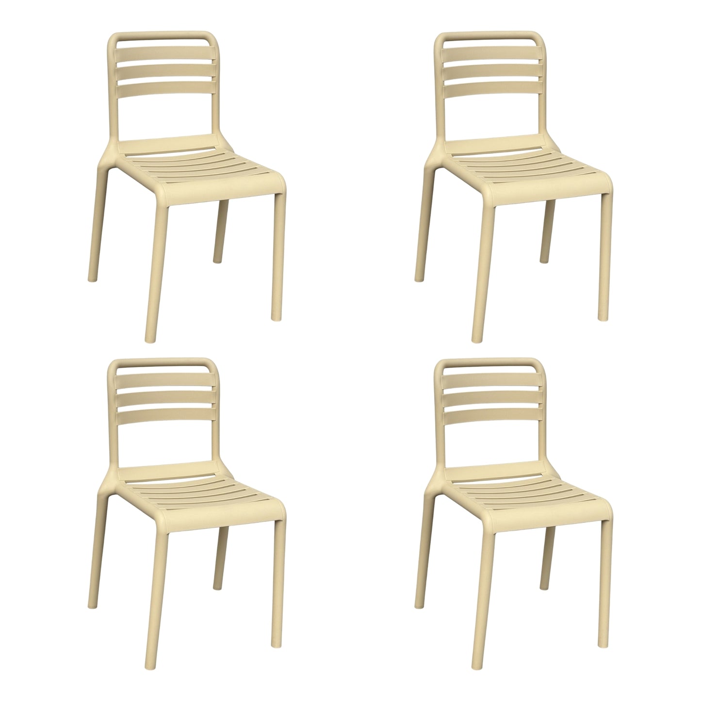 Silla Con Respaldo Horizontal