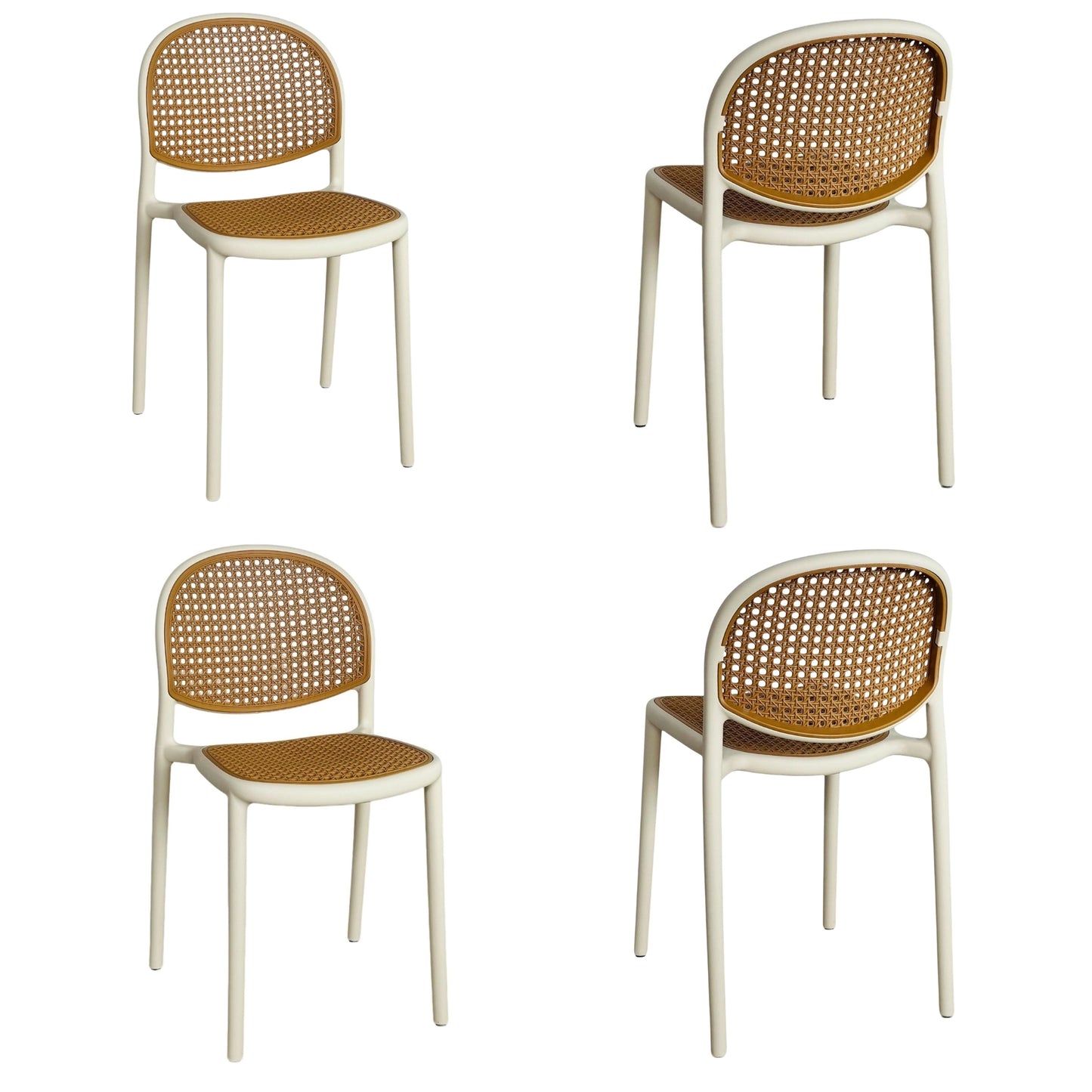 Silla Verano En Polipropileno Tipo Mimbre