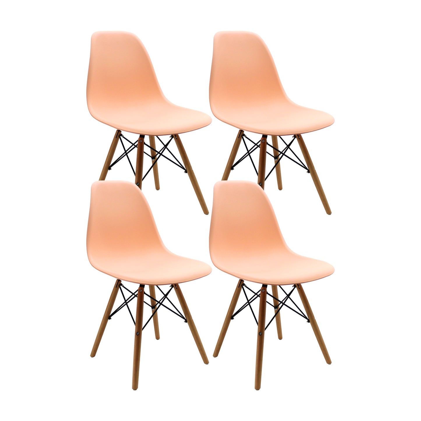 Silla Eames De Diseño Clásica