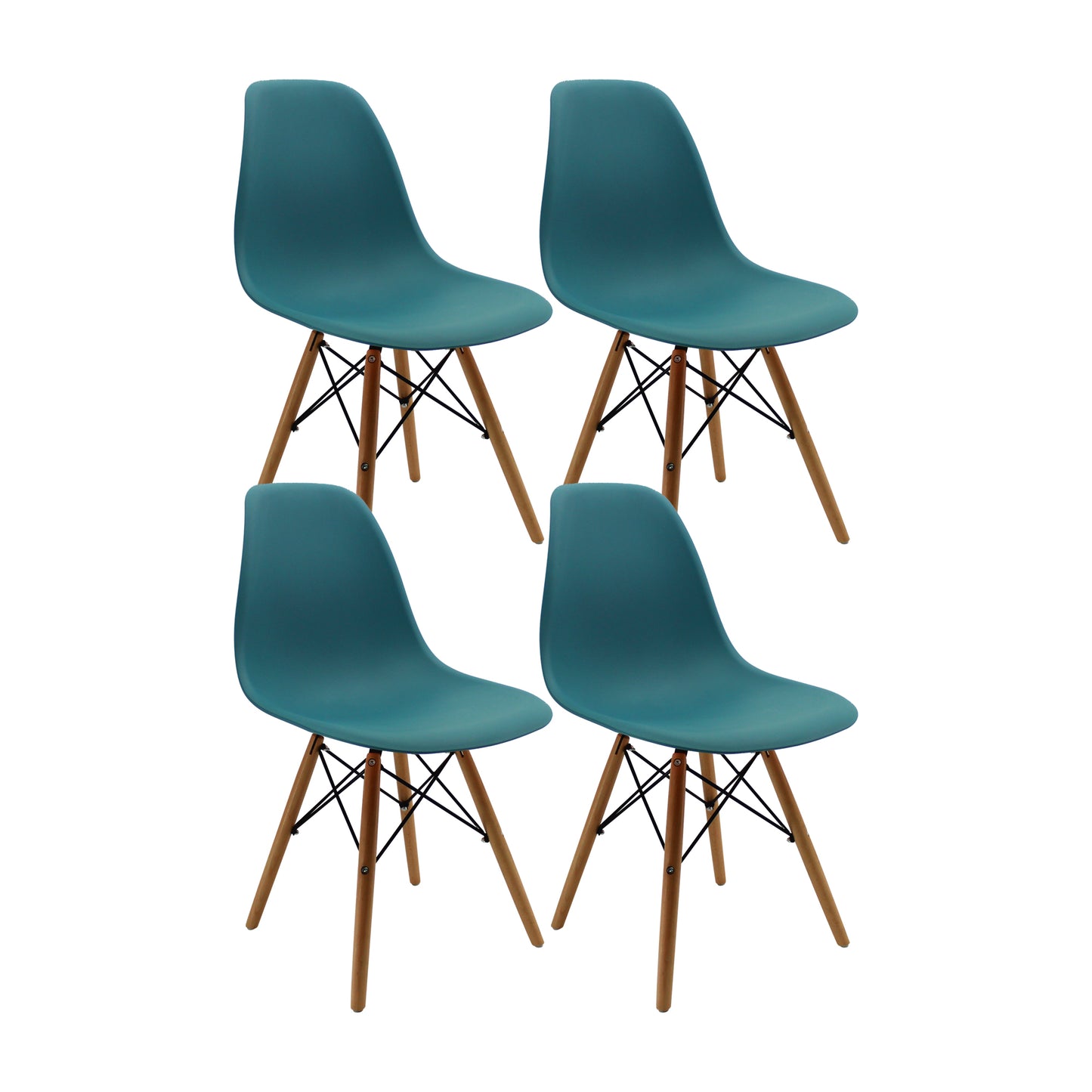 Silla Eames De Diseño Clásica