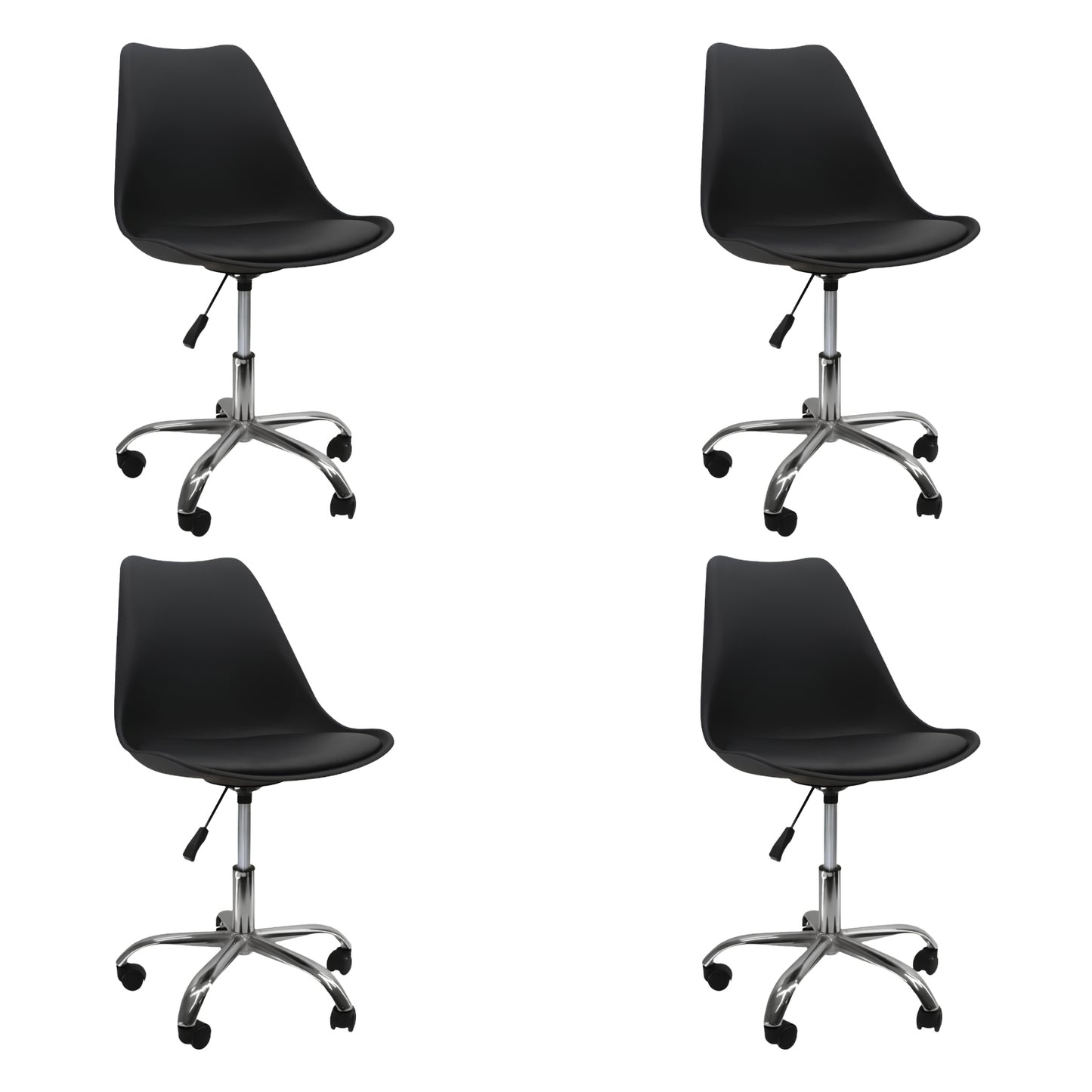 Sillas Eames giratorias para home office, escritorio y uso laboral