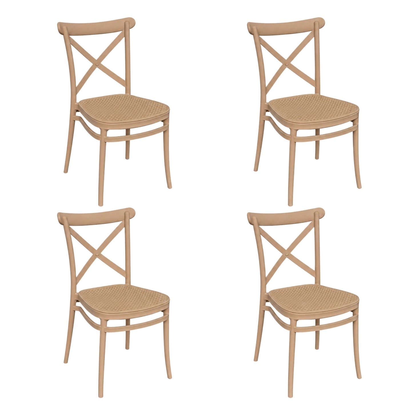 Silla Crossback Alis Tipo Mimbre