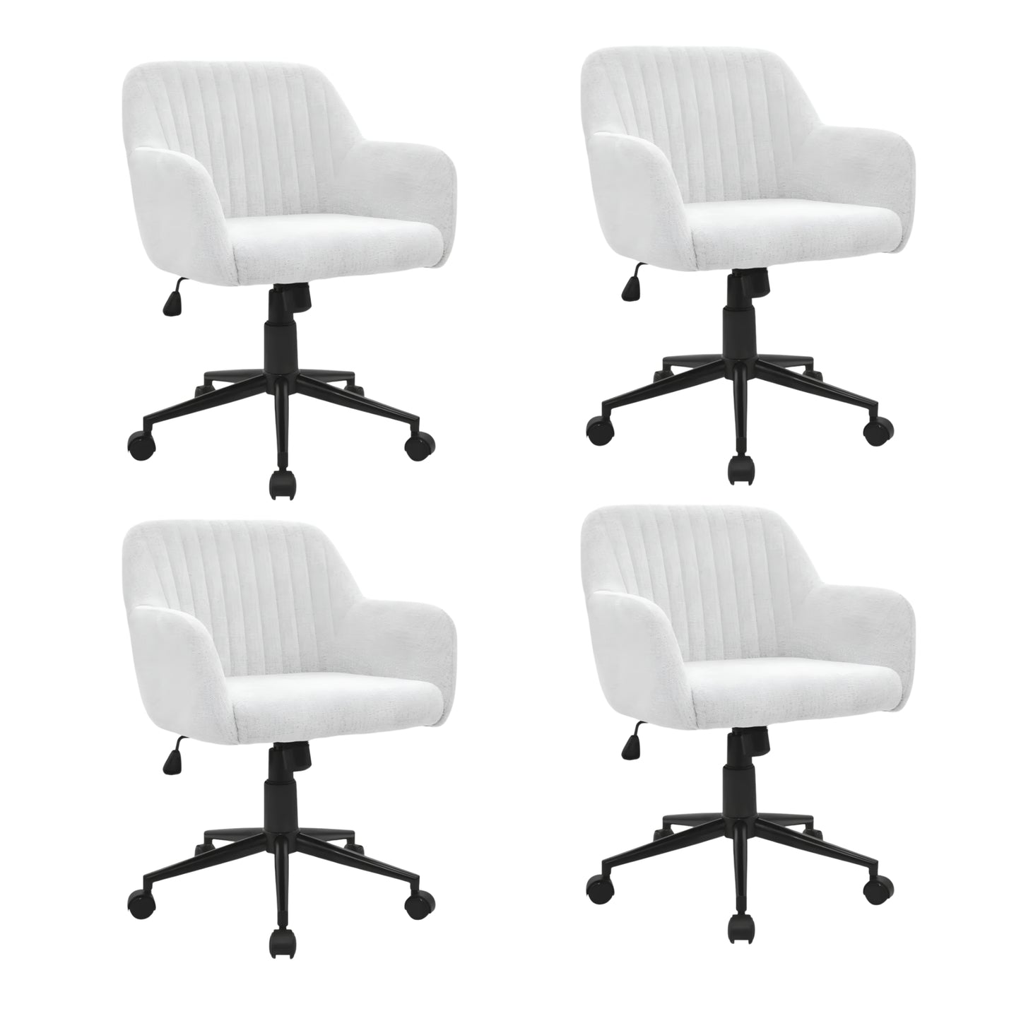 Silla Diseño Giratoria Vamp En Tela Tresor