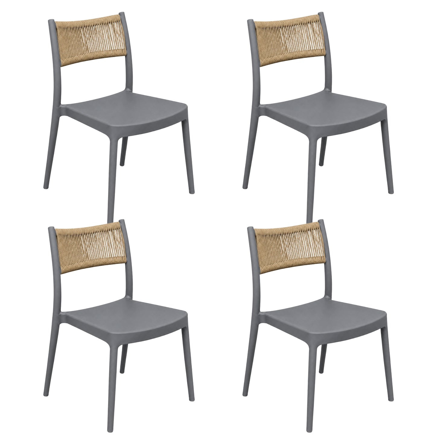 Silla Baru Con Espaldar Mallado
