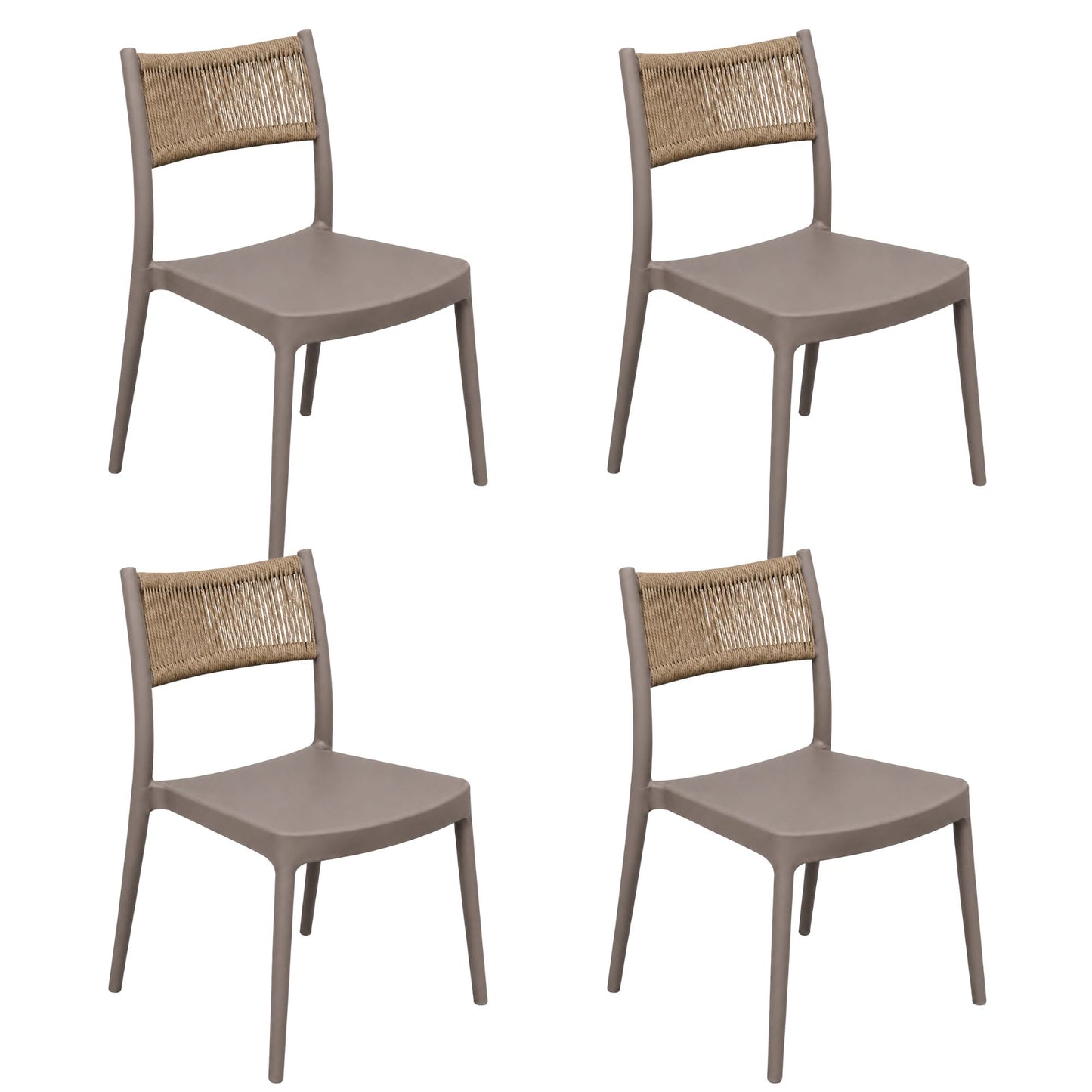 Silla Baru Con Espaldar Mallado