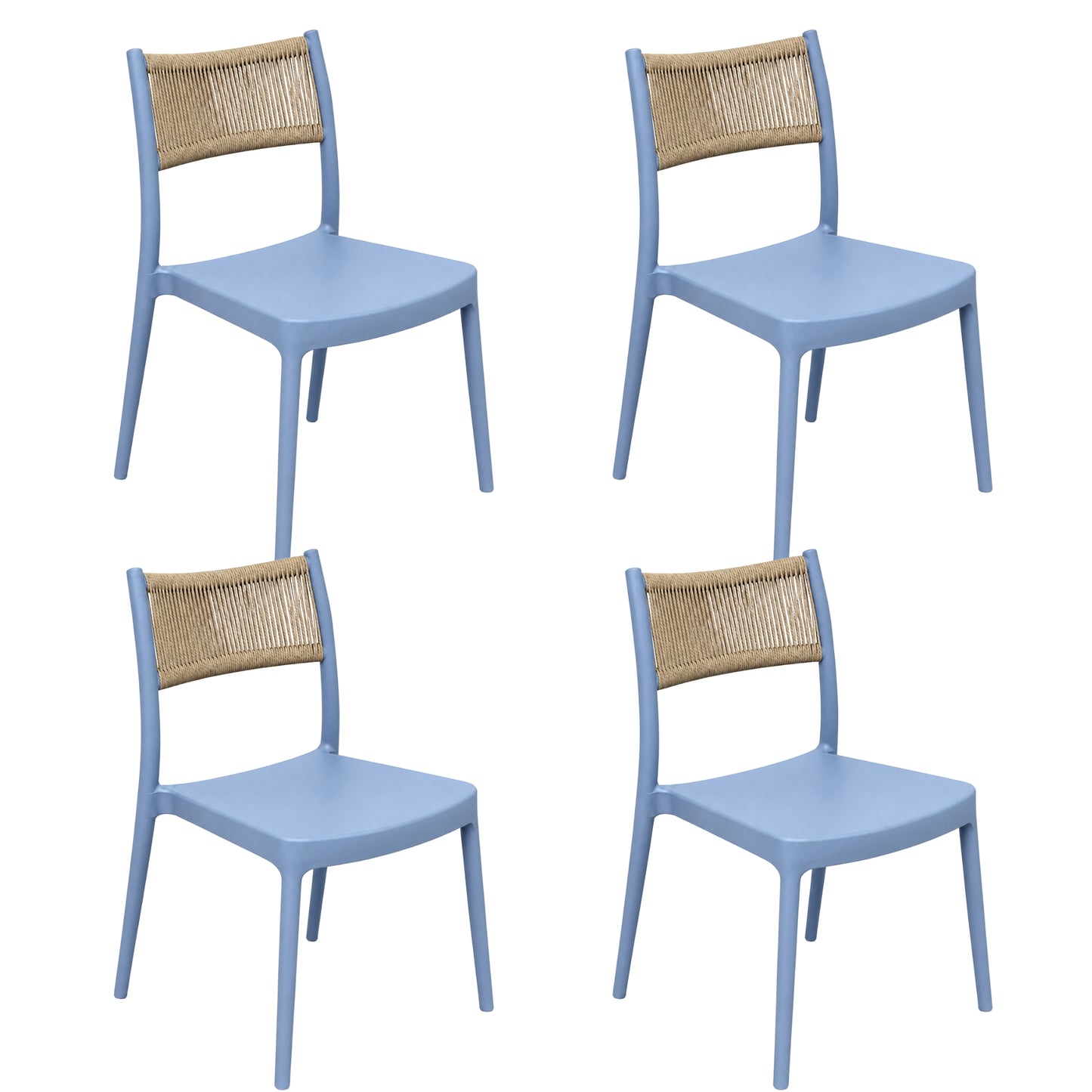 Silla Baru Con Espaldar Mallado
