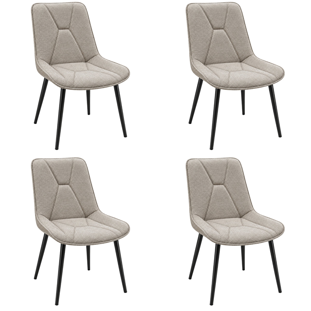 Silla De Diseño Byco En Tela