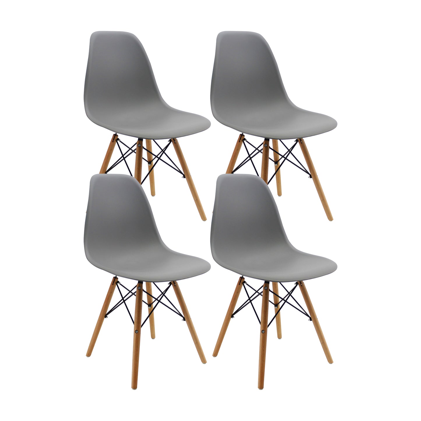 Silla Eames De Diseño Clásica