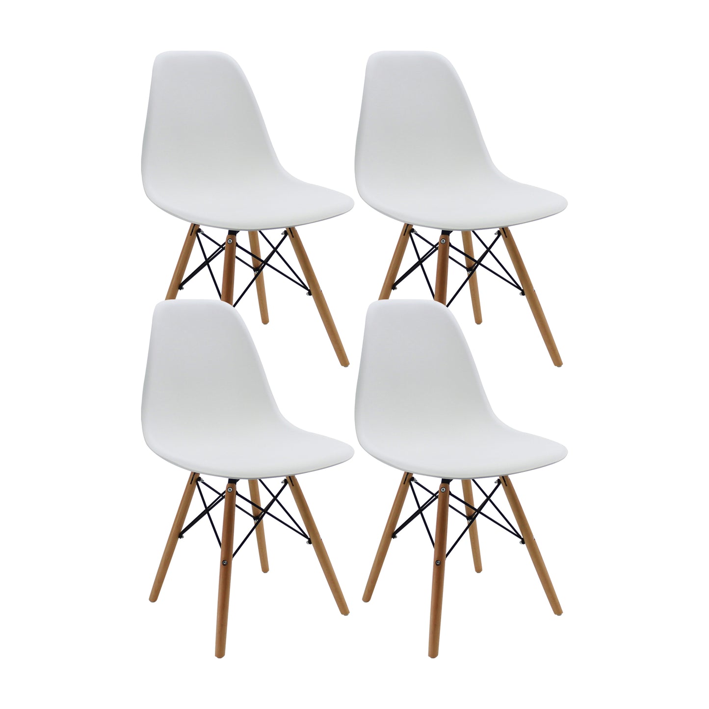 Silla Eames De Diseño Clásica