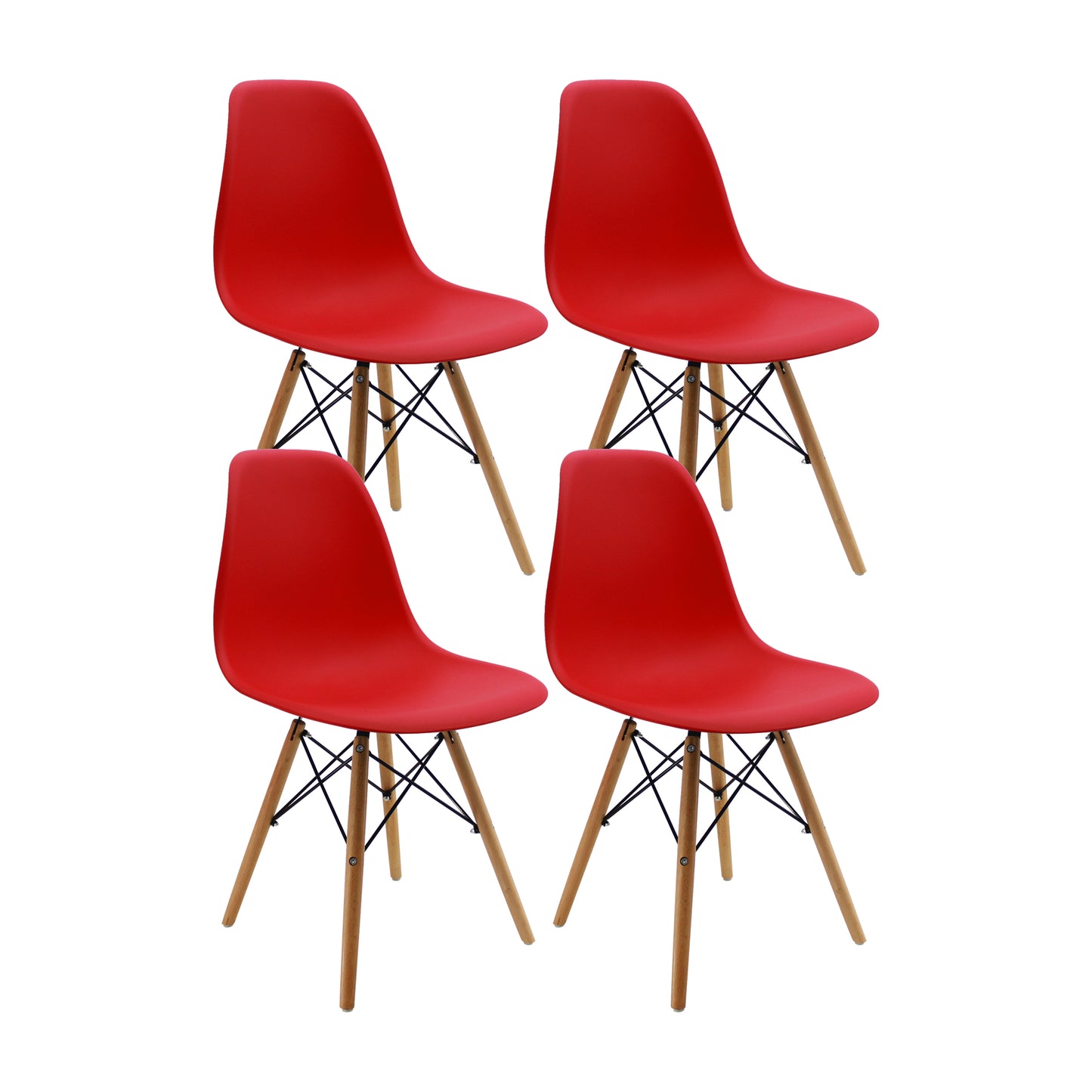 Silla Eames De Diseño Clásica