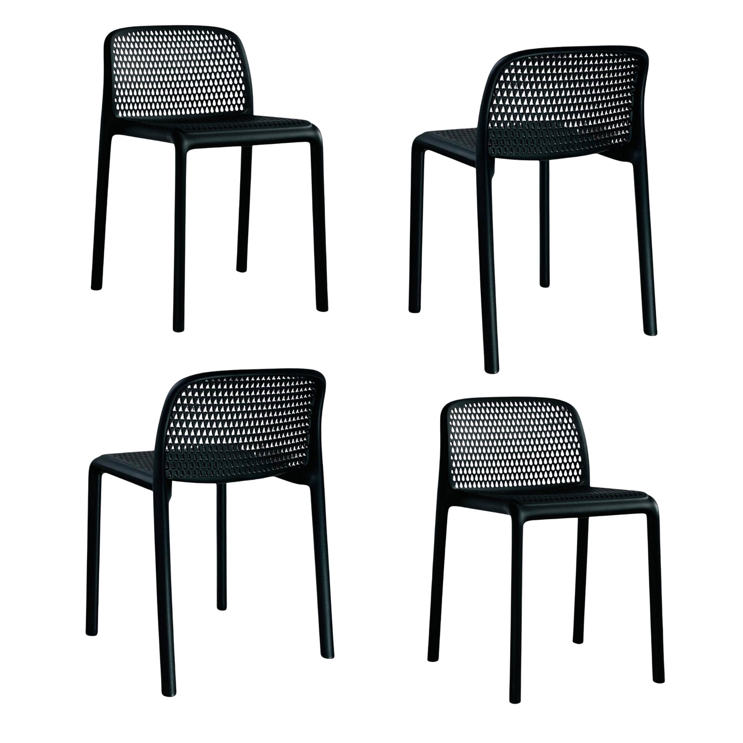 Silla Lecco En Polipropileno Para Exteriores