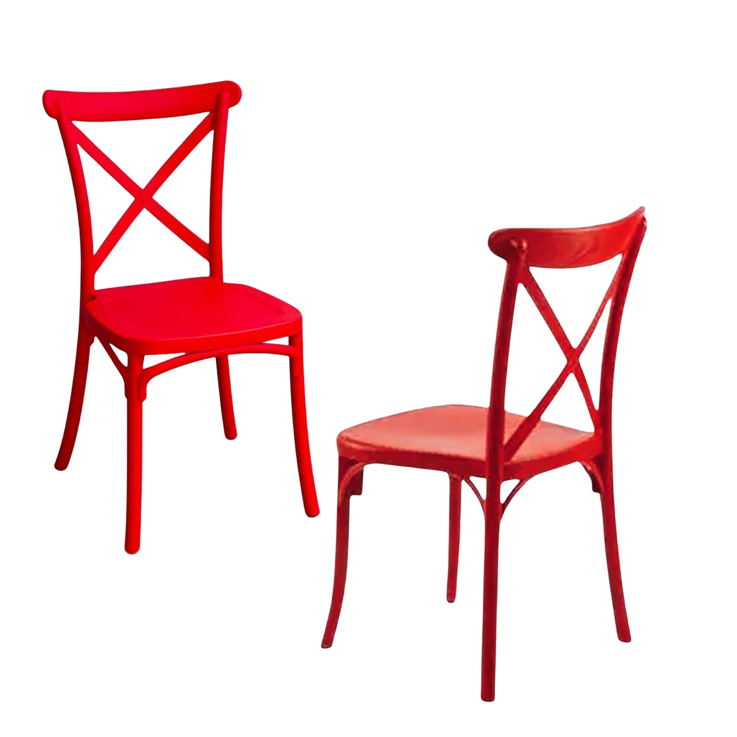 Silla Tipo Crossback En Polipropileno Para Niños