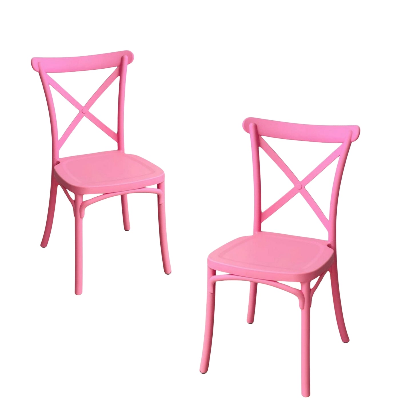 Silla Tipo Crossback En Polipropileno Para Niños