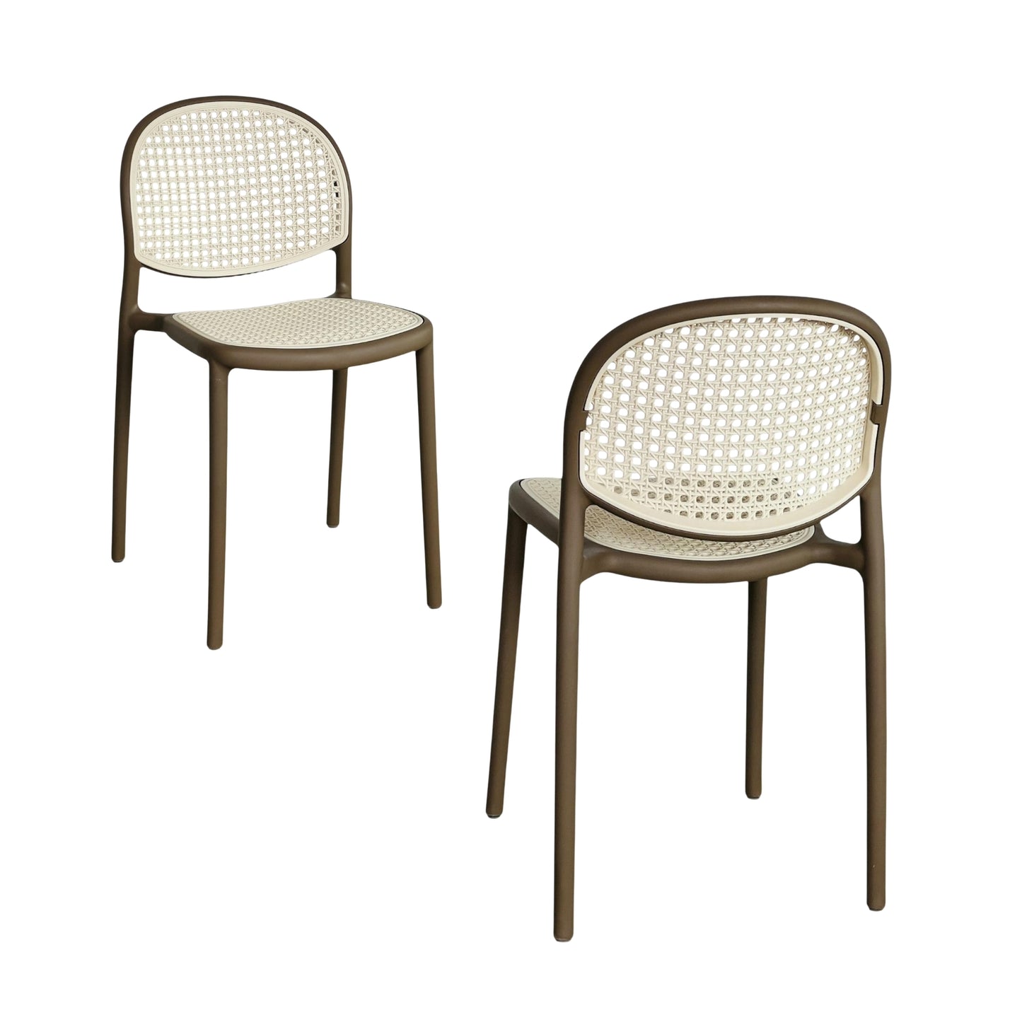 Silla Verano En Polipropileno Tipo Mimbre