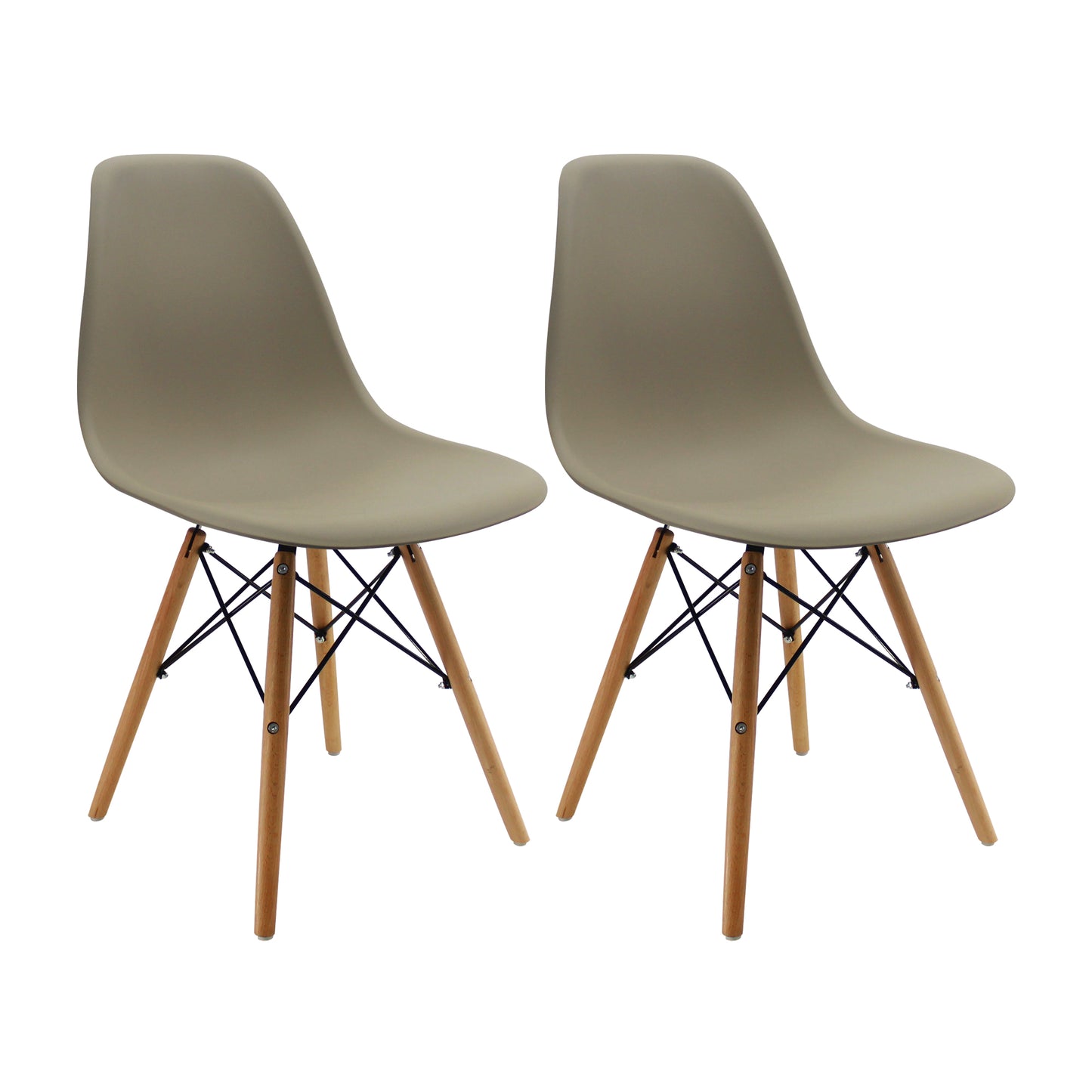 Silla Eames De Diseño Clásica