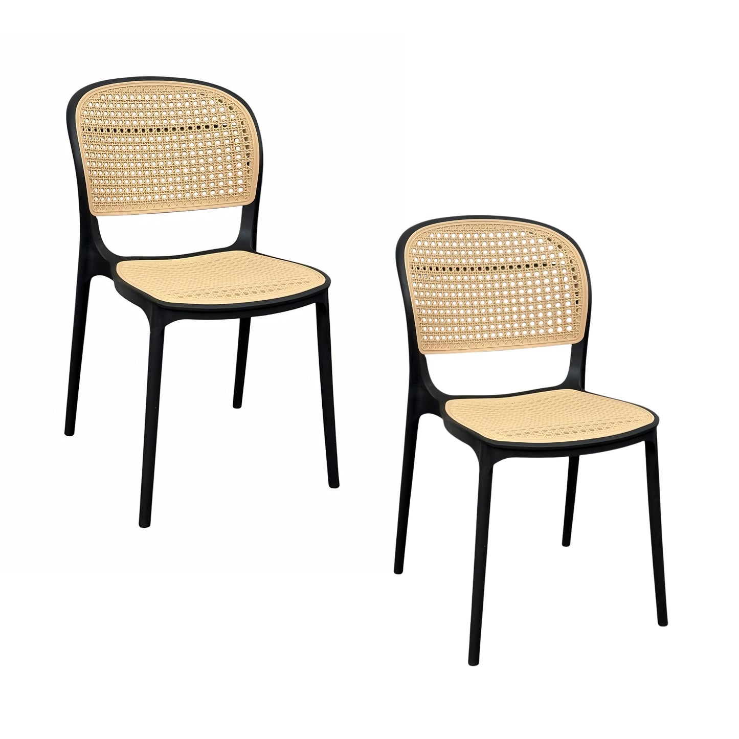 Silla Solea en polipropileno con brazos para hogar, negocio y espacios exteriores