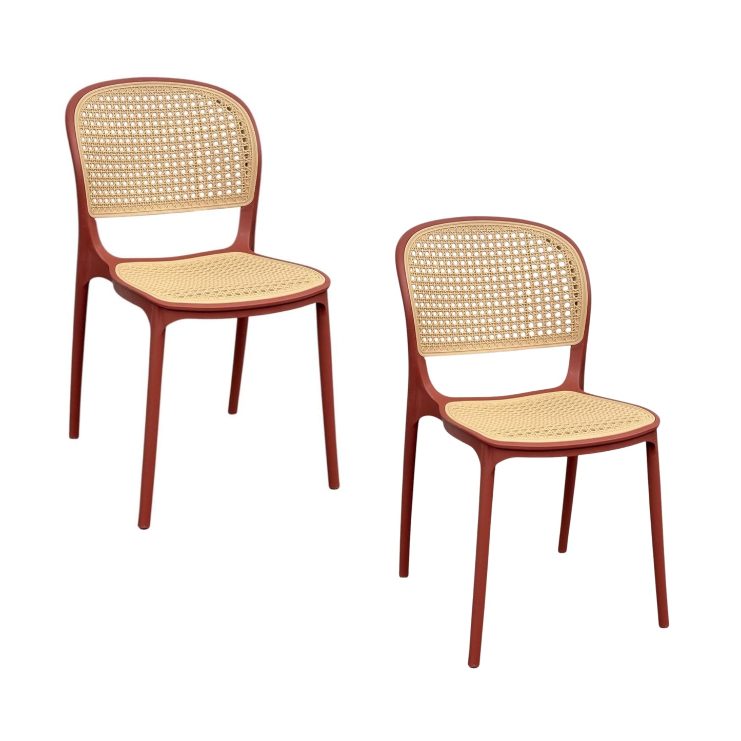 Silla Solea en polipropileno con brazos para hogar, negocio y espacios exteriores