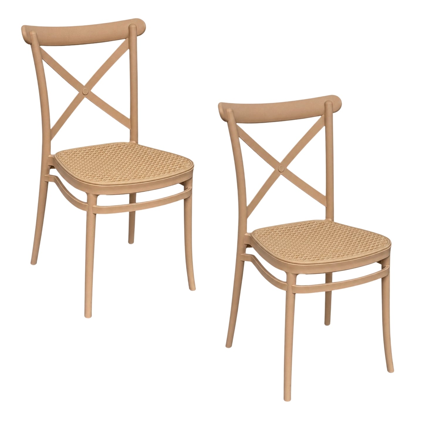 Silla Crossback Alis Tipo Mimbre