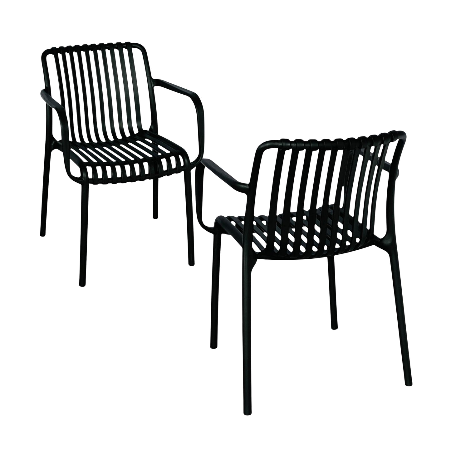 Silla Bistro En Polipropileno Con Brazo y Filtro UV