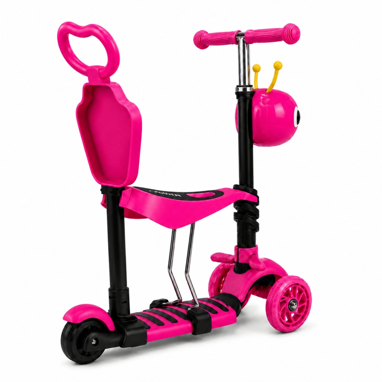 Scooter 5 En 1, 3 Ruedas Y Base Antideslizante