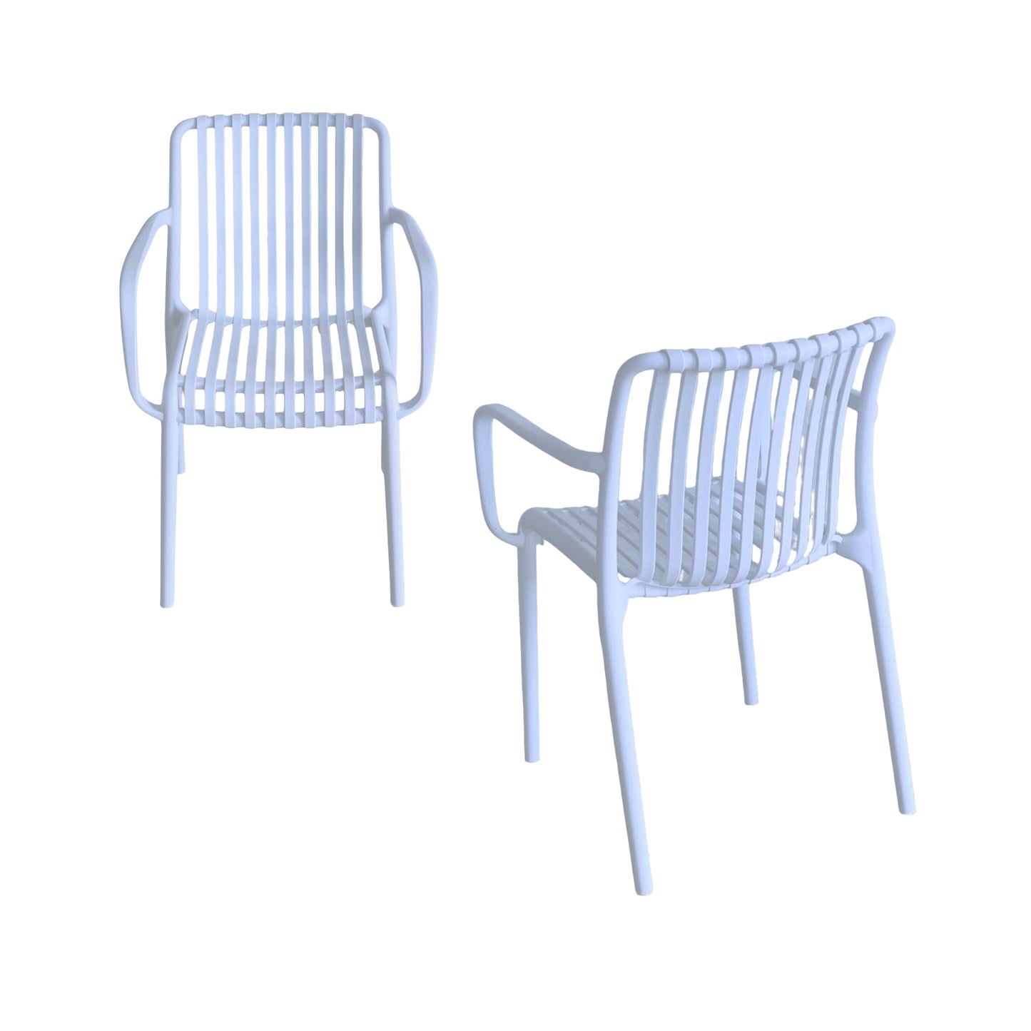 Silla Bistro En Polipropileno Con Brazo y Filtro UV