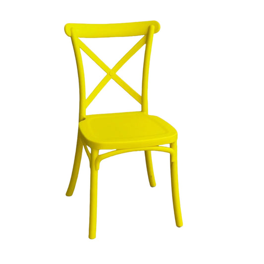 Silla Tipo Crossback En Polipropileno Para Niños