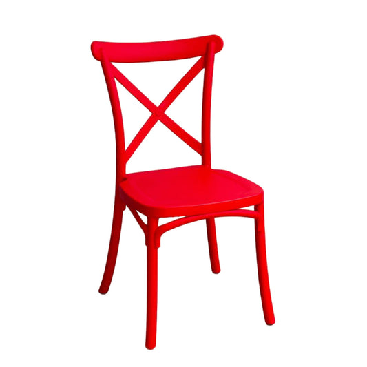 Silla Tipo Crossback En Polipropileno Para Niños