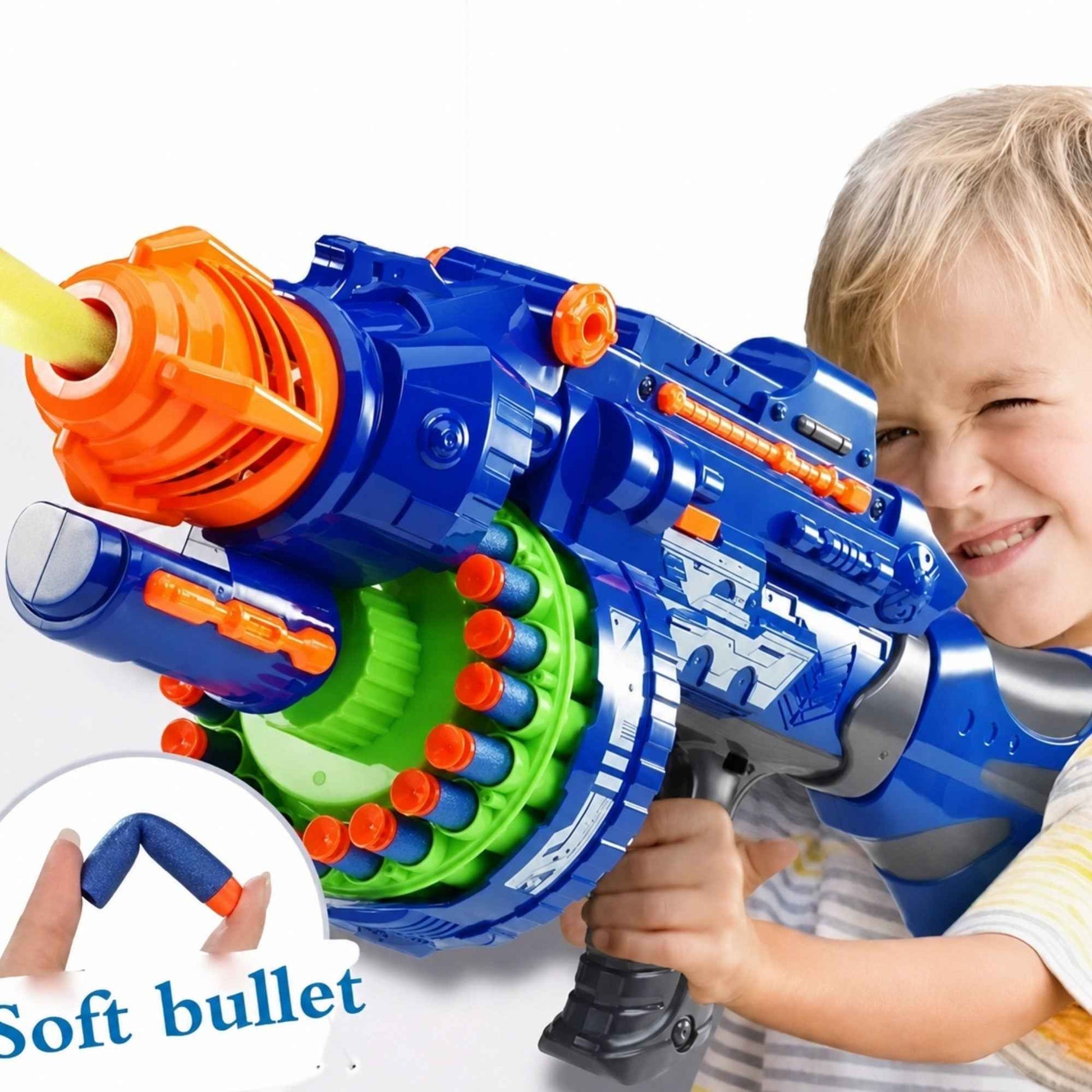 Set de lanzador Blaze Storm X40 con dardos de espuma para niños