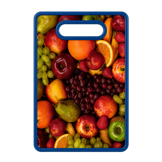 Tabla de Picar Decorada Frutas GDE 20x30CM