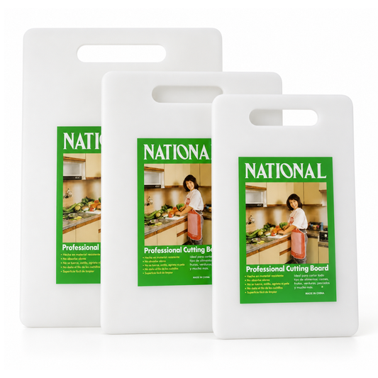 Set x3 Tablas de Picar en Poliestireno para Cocina y Negocio Grande