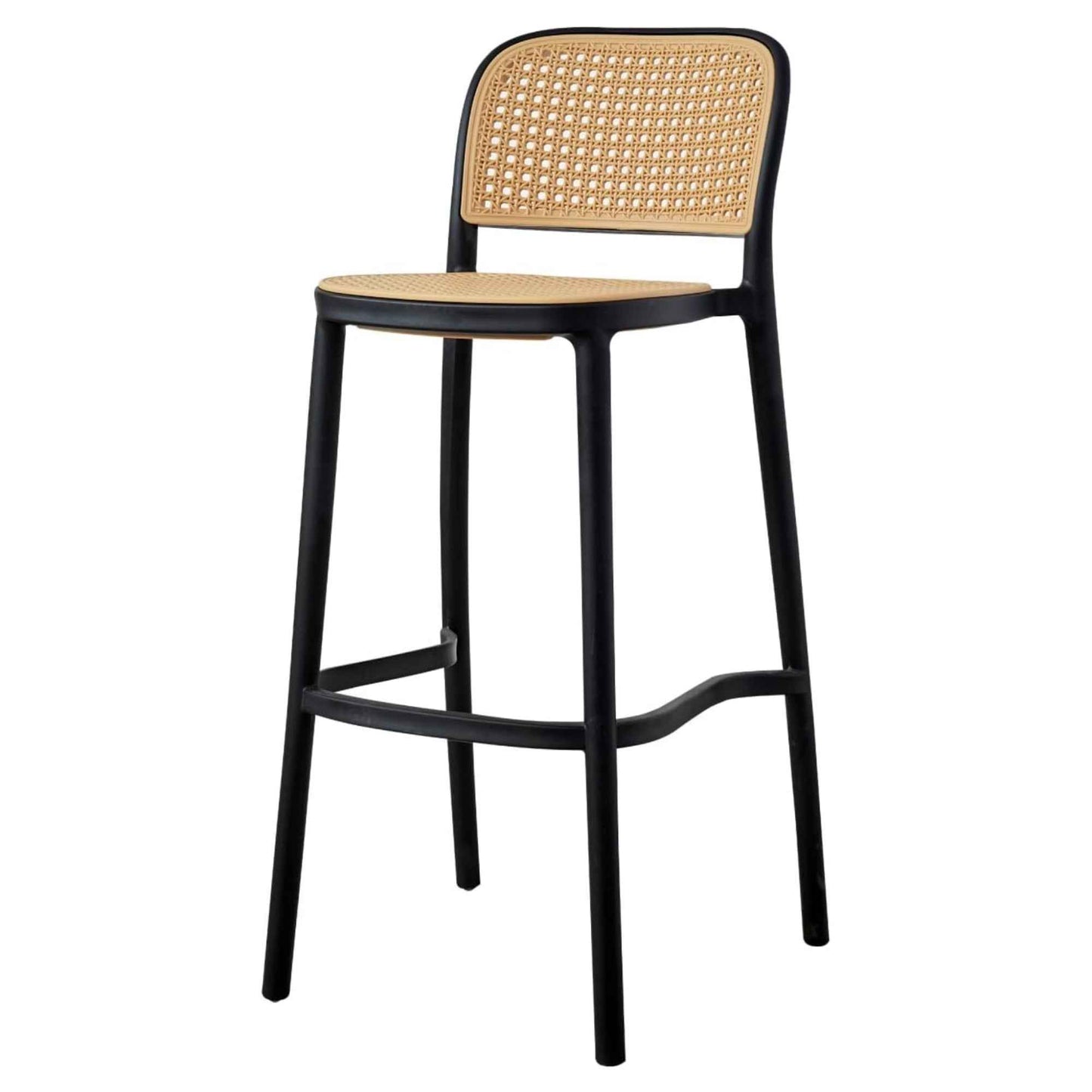 Silla alta Solea con diseño moderno para restaurante, bar y uso comercial