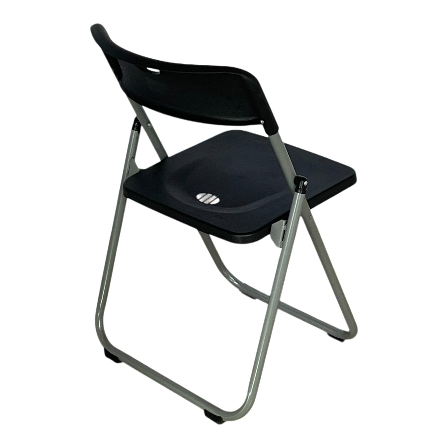 Sillas Color Negro Silla Plegable Plástico Reforzada