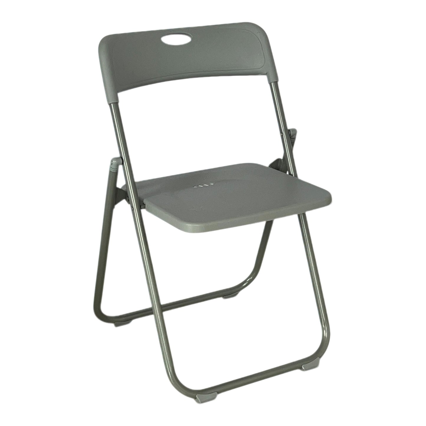 Sillas Color Negro Silla Plegable Plástico Reforzada