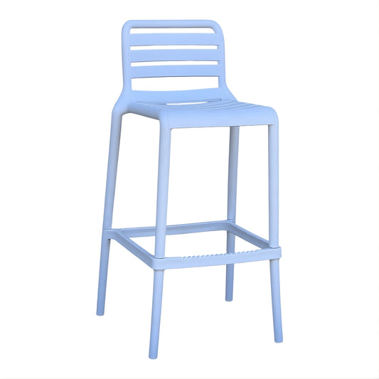 Butaco Alto Con Respaldo Listado