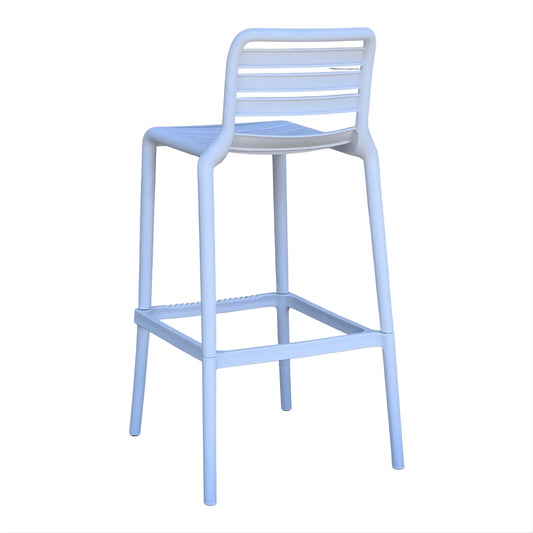 Butaco Alto Con Respaldo Listado